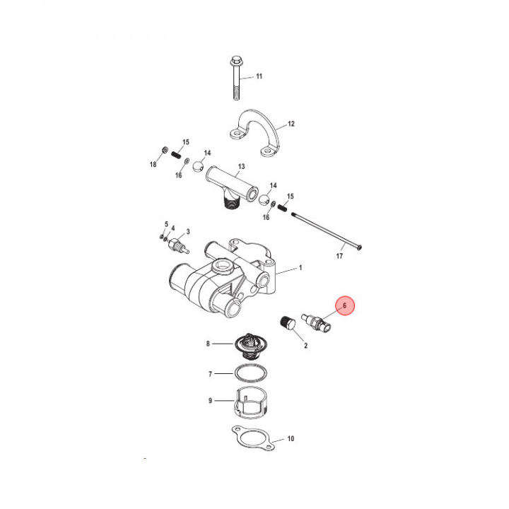 Sensor Mercruiser L4/V6/V8 (805218T)