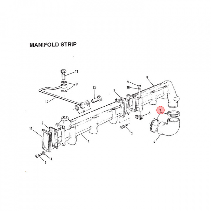 Klämma Mercruiser (811435)