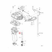 Tätning Mercury 75-125 hk (814080001) Tätning Mercury 75-125 hk (814080001)