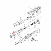 Lager Mercury 135-300 hk (814653T) Lager Mercury 135-300 hk (814653T)