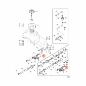 Koppling Mercury 4-5 hk 2-takt (815043) Koppling Mercury 4-5 hk 2-takt (815043)