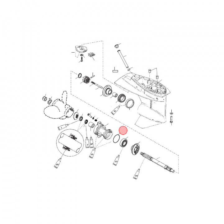 O-Ring Mercury 11-60 hk (815460)