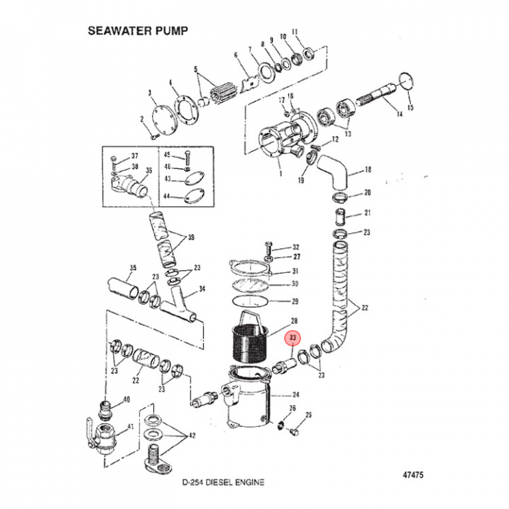 Slangstos Mercruiser (816339)