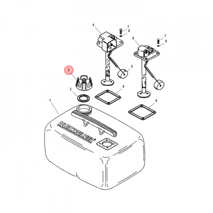 Tanklock Scepter/Mercury (816976T1)