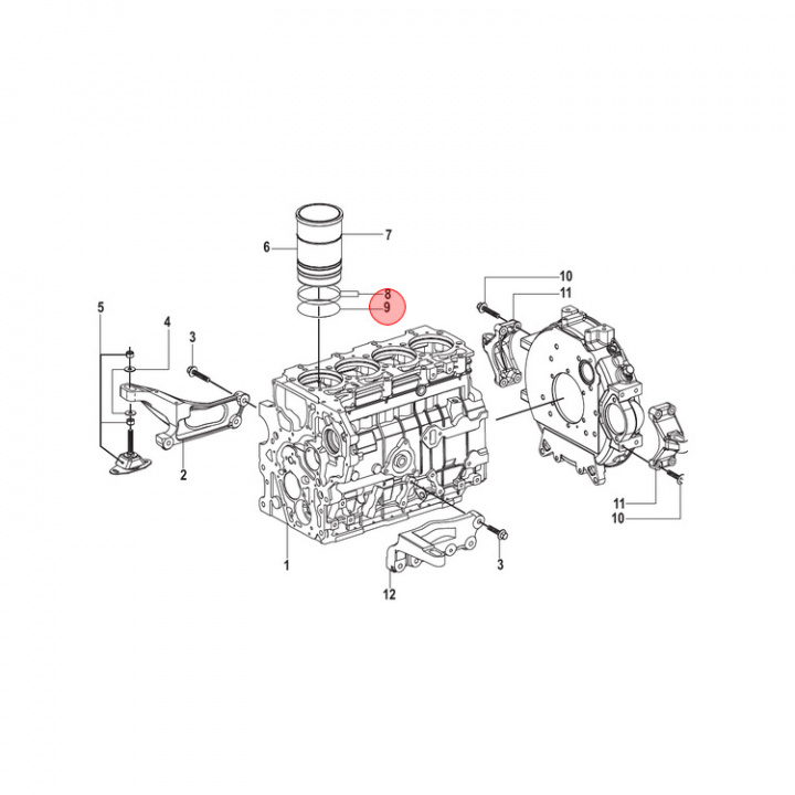 O-Ring Mercury/Mercruiser (817729)