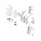 Skruv M8 Mercury 11-400 hk (82127335) Skruv M8 Mercury 11-400 hk (82127335)
