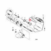 Lager Mercury 2-25 hk (821321A1) Lager Mercury 2-25 hk (821321A1)