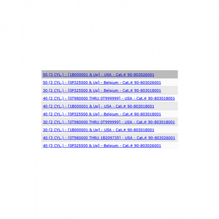 Drivaxel Lång Rigg 30/40/50 hk (822159T1)