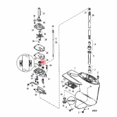Tätning Mercury 2-25 hk (822236) Tätning Mercury 2-25 hk (822236)