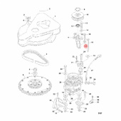 Bricka Mercury/Mercruiser (822838) Bricka Mercury/Mercruiser (822838)