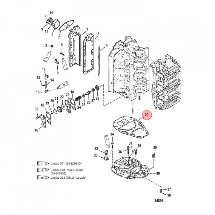 Packning Powerhead (8231422)