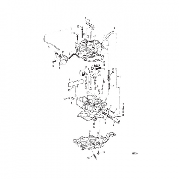 Reparationssats Mercruiser (823426A1)