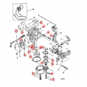 Reparationssats Förgasare 2T (8237072) Reparationssats Förgasare 2T (8237072)