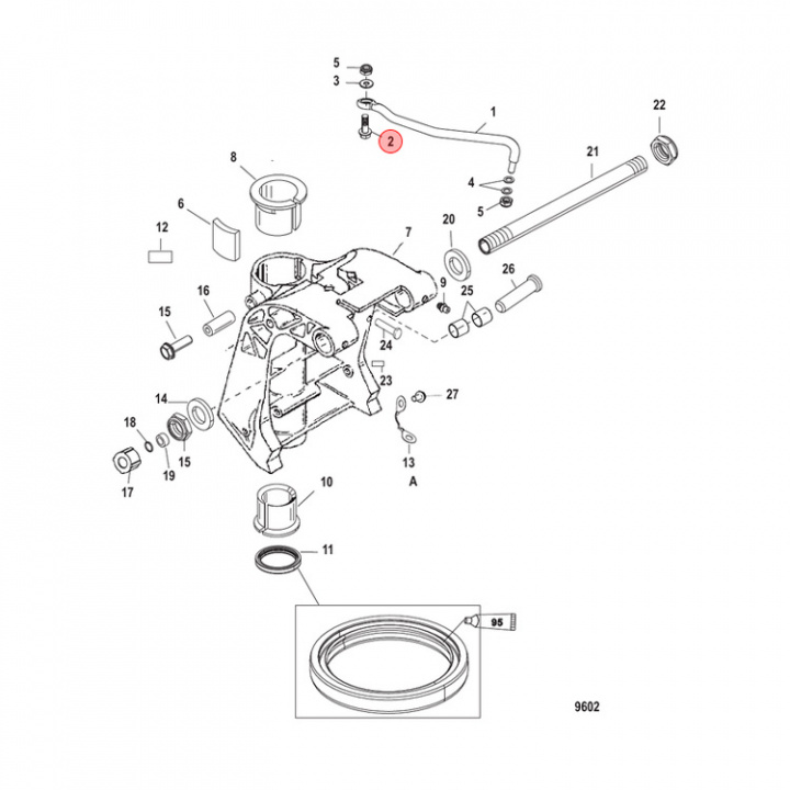 Bult Mercury/Mariner 11-60 hk (823919)