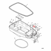 Lock Mercury/Mariner 30-400 hk (824015) Lock Mercury/Mariner 30-400 hk (824015)