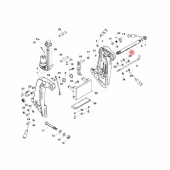 Tiltrör Mercury 75-400 hk (826125A1) Tiltrör Mercury 75-400 hk (826125A1)
