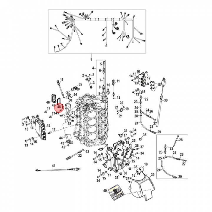 Flatstiftsäkring 10A Röd (83296910)