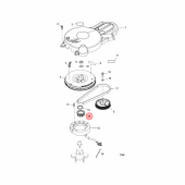 Remhjul Kamrem Mercury 11-60 hk (833102T) Remhjul Kamrem Mercury 11-60 hk (833102T)