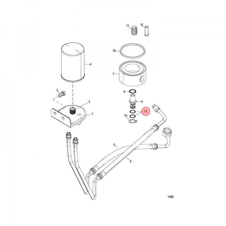 O-Ring Mercruiser V6 (843353)