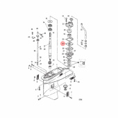 Stålplatta Impellerhus Mercury (851857) Stålplatta Impellerhus Mercury (851857)