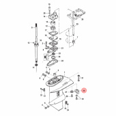 Zinkanod Trimroder Mercury 6-20 hk (853762T01) Zinkanod Trimroder Mercury 6-20 hk (853762T01)