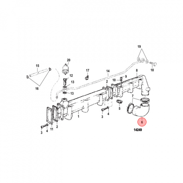 Slang Manifold Strip (854173)