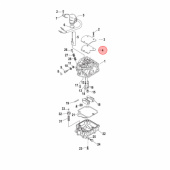 Packning Förgasare Mercury 25-60 hk (8542572) Packning Förgasare Mercury 25-60 hk (8542572)