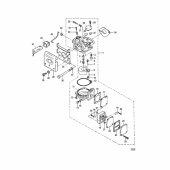 Reparationssats Förgasare Mercury 4-5 hk (855546A1) Reparationssats Förgasare Mercury 4-5 hk (855546A1)