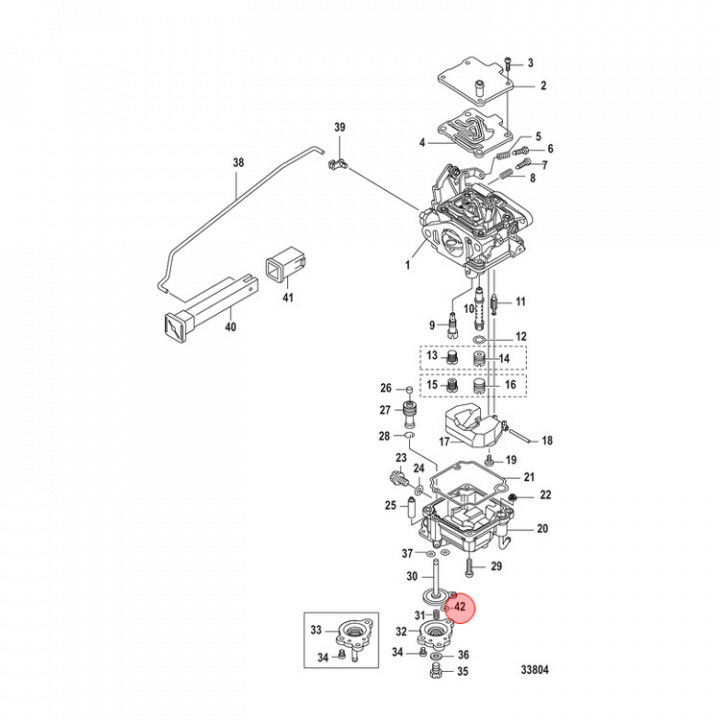 O-Ring Mercury 11-25 hk (857094001)