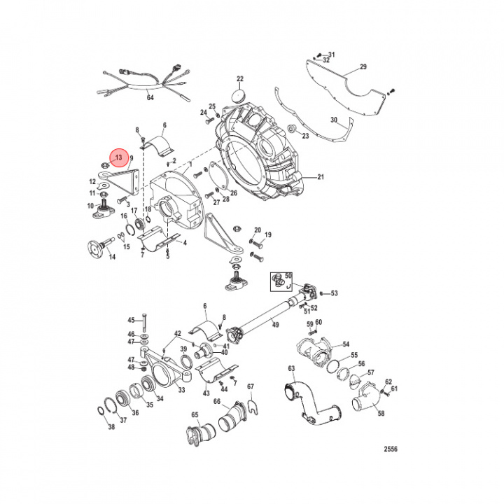 Mutter Mercruiser (859126)