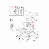 Packning Avgasknä Mercruiser (862356) Packning Avgasknä Mercruiser (862356)