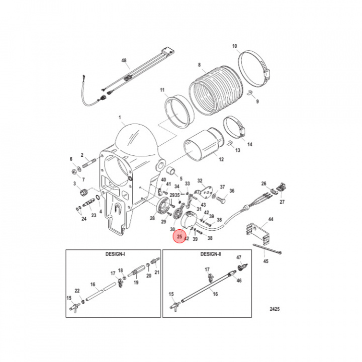 SmartCraft Trimsensor Kit Mercruiser (863187A2)
