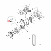 Vevaxelgivare Mercruiser (864297T01) Vevaxelgivare Mercruiser (864297T01)