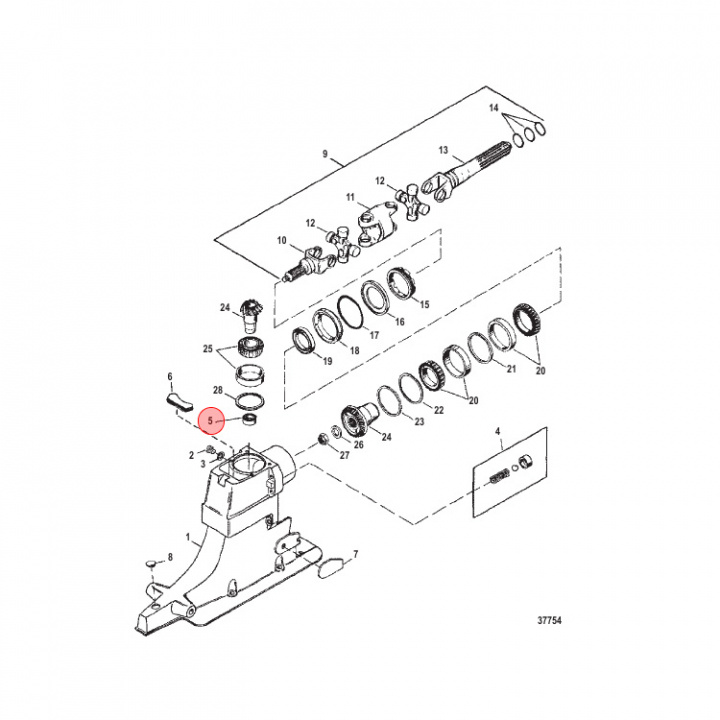 Packbox Mercruiser (864319)
