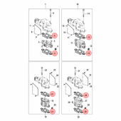 Avgaspackning Mercruiser (864549A02) Avgaspackning Mercruiser (864549A02)