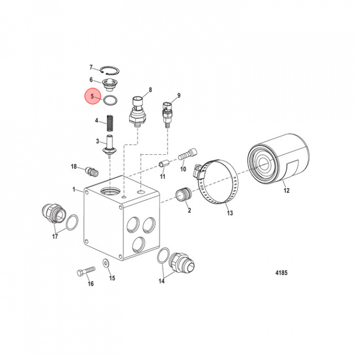 O-Ring Mercruiser 2-pack (864701)