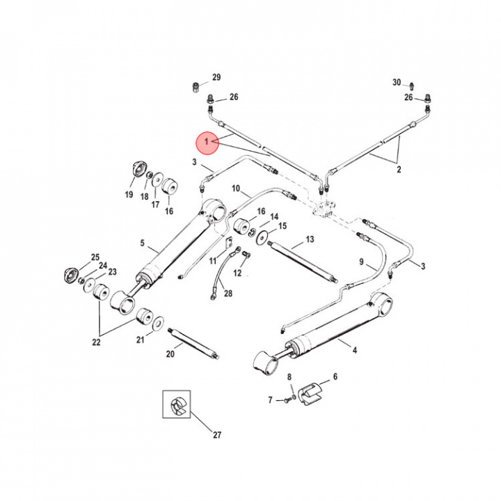 Trimslang Mercruiser Bravo (865384001)
