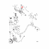 Snabbkoppling Styrservo Mercruiser (865414001) Snabbkoppling Styrservo Mercruiser (865414001)