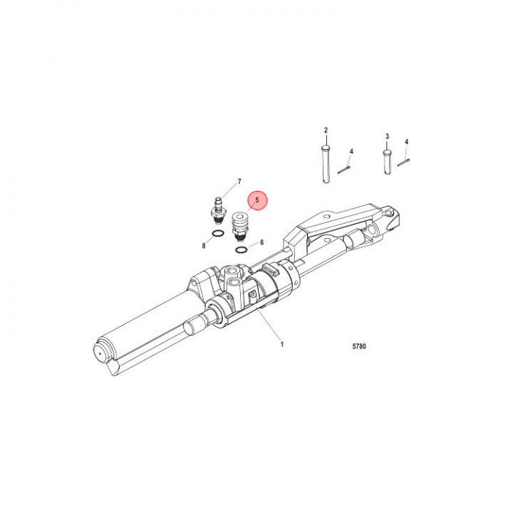 Koppling Mercruiser (865417)