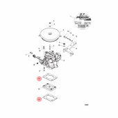 Förgasarpackning Mercruiser Alpha/Bravo (866027) Förgasarpackning Mercruiser Alpha/Bravo (866027)