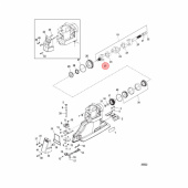 Yoke Mercruiser Bravo (866134T) Yoke Mercruiser Bravo (866134T)