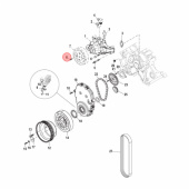 Skruv Mercruiser Alpha/Bravo 5-pack (866656) Skruv Mercruiser Alpha/Bravo 5-pack (866656)