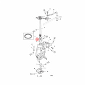 Ringmutter Mercury 30-70 hk (87763) Ringmutter Mercury 30-70 hk (87763)