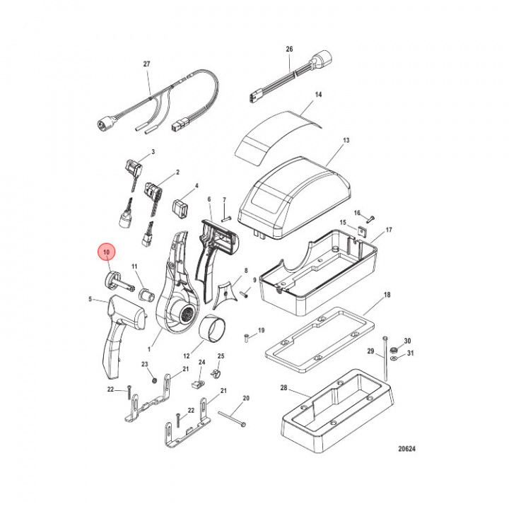 Knapp Reglage 4500 Gen I/II (877717)