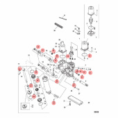 Reparationssats Powertrim Mercury 135-300 hk (878408A1) Reparationssats Powertrim Mercury 135-300 hk (878408A1)