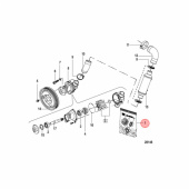 Reparationssats Vattenpump Mercruiser (879148015) Reparationssats Vattenpump Mercruiser (879148015)