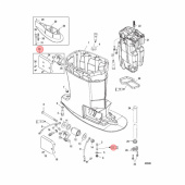 Lock Kit Mercury 200-300 hk (879150A90) Lock Kit Mercury 200-300 hk (879150A90)