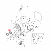 Stödlager Mercruiser Alpha/Bravo (879194A01) Stödlager Mercruiser Alpha/Bravo (879194A01)