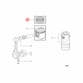 Kolvringset Mercruiser CMD (879288074) Kolvringset Mercruiser CMD (879288074)