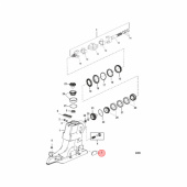 Slitplatta Mercruiser Alpha One Gen II (879346T30) Slitplatta Mercruiser Alpha One Gen II (879346T30)